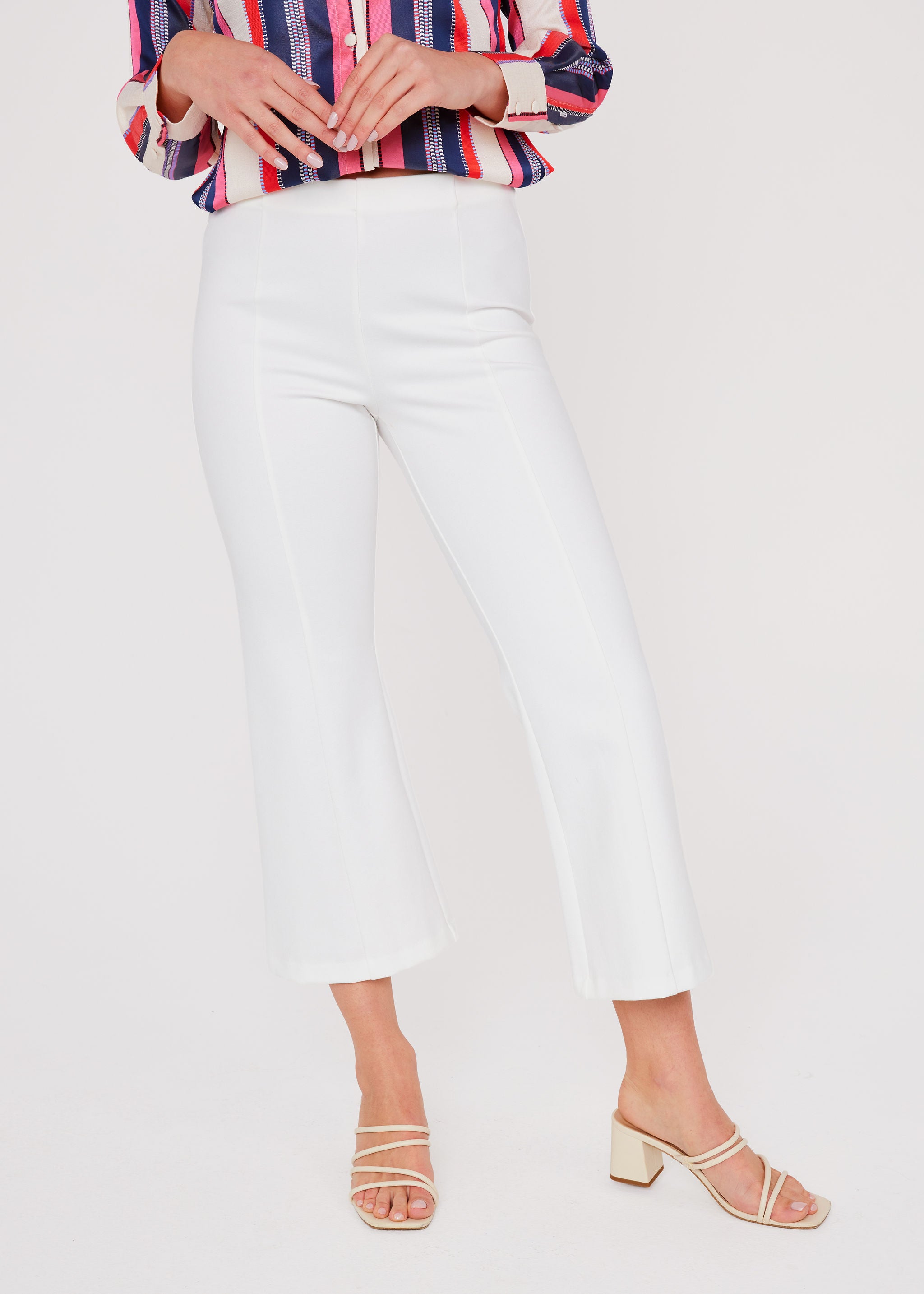 Blake Pant White Ponte