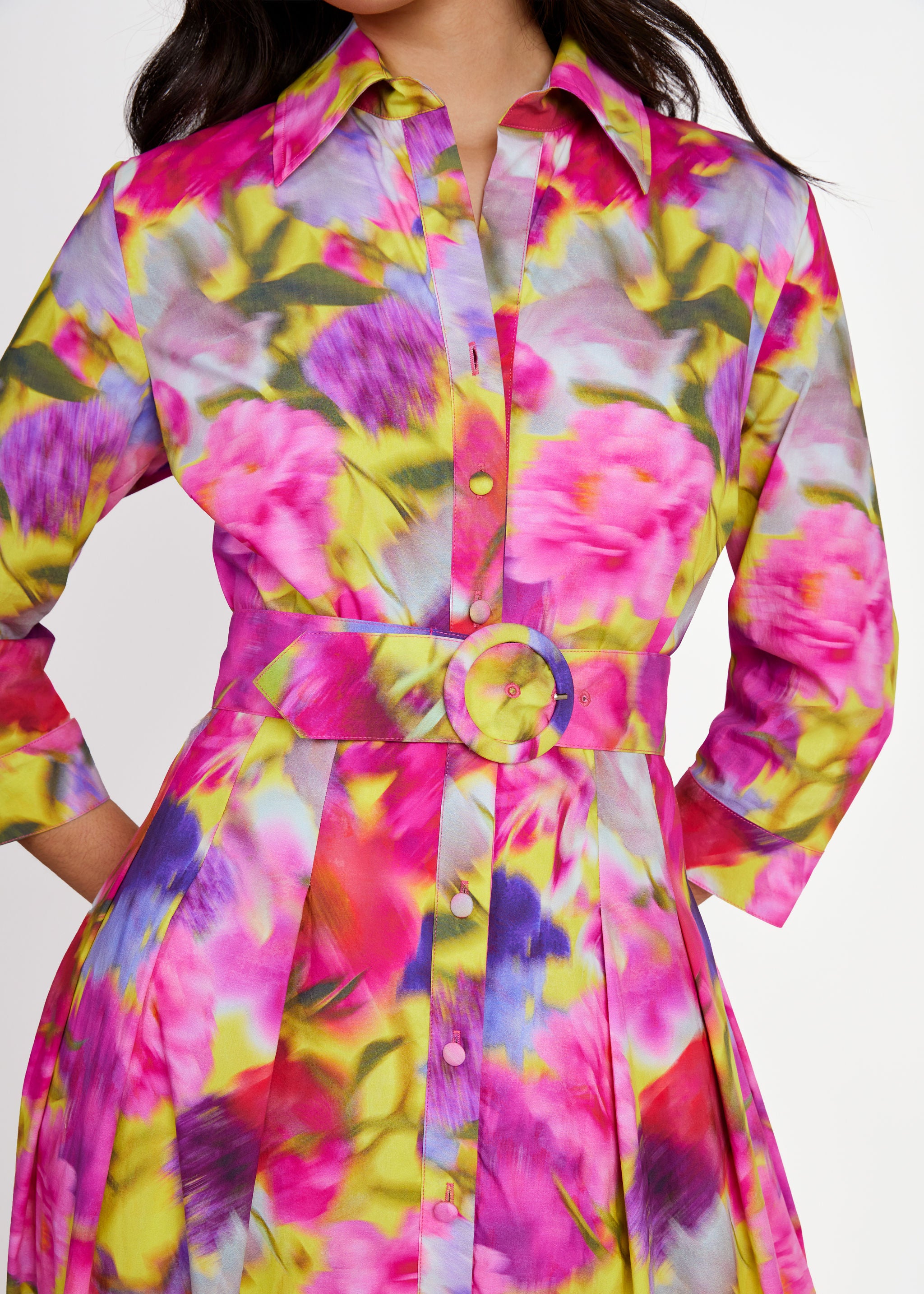 Cecilia Gown Art Bloom Poplin