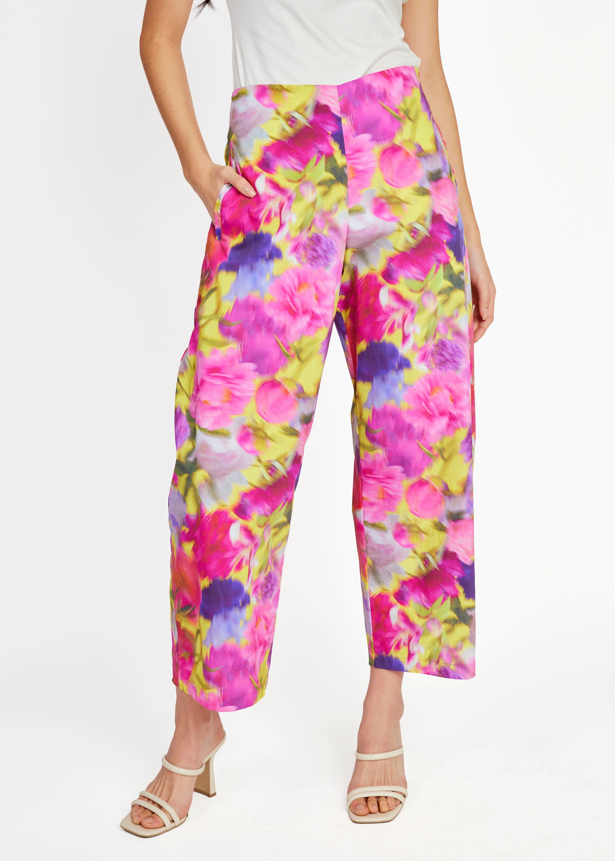 Taylor Pant Art Bloom Poplin