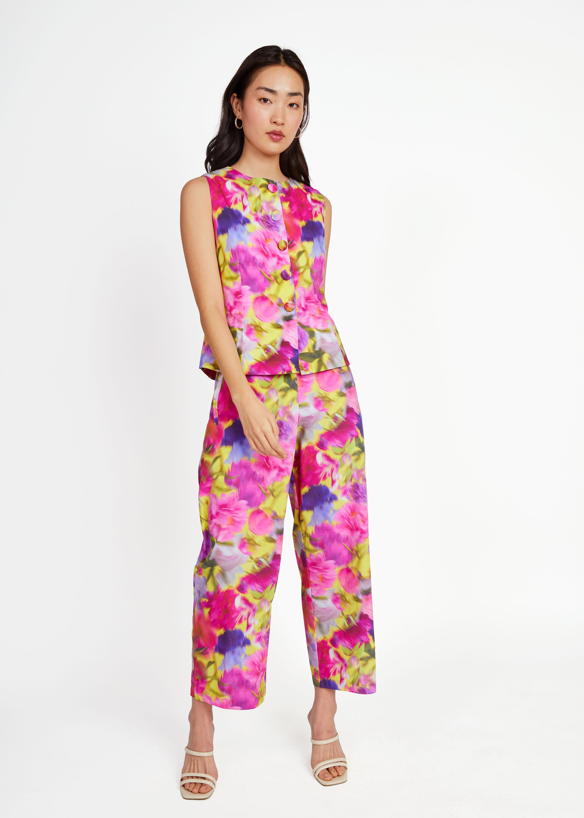 Taylor Pant Art Bloom Poplin