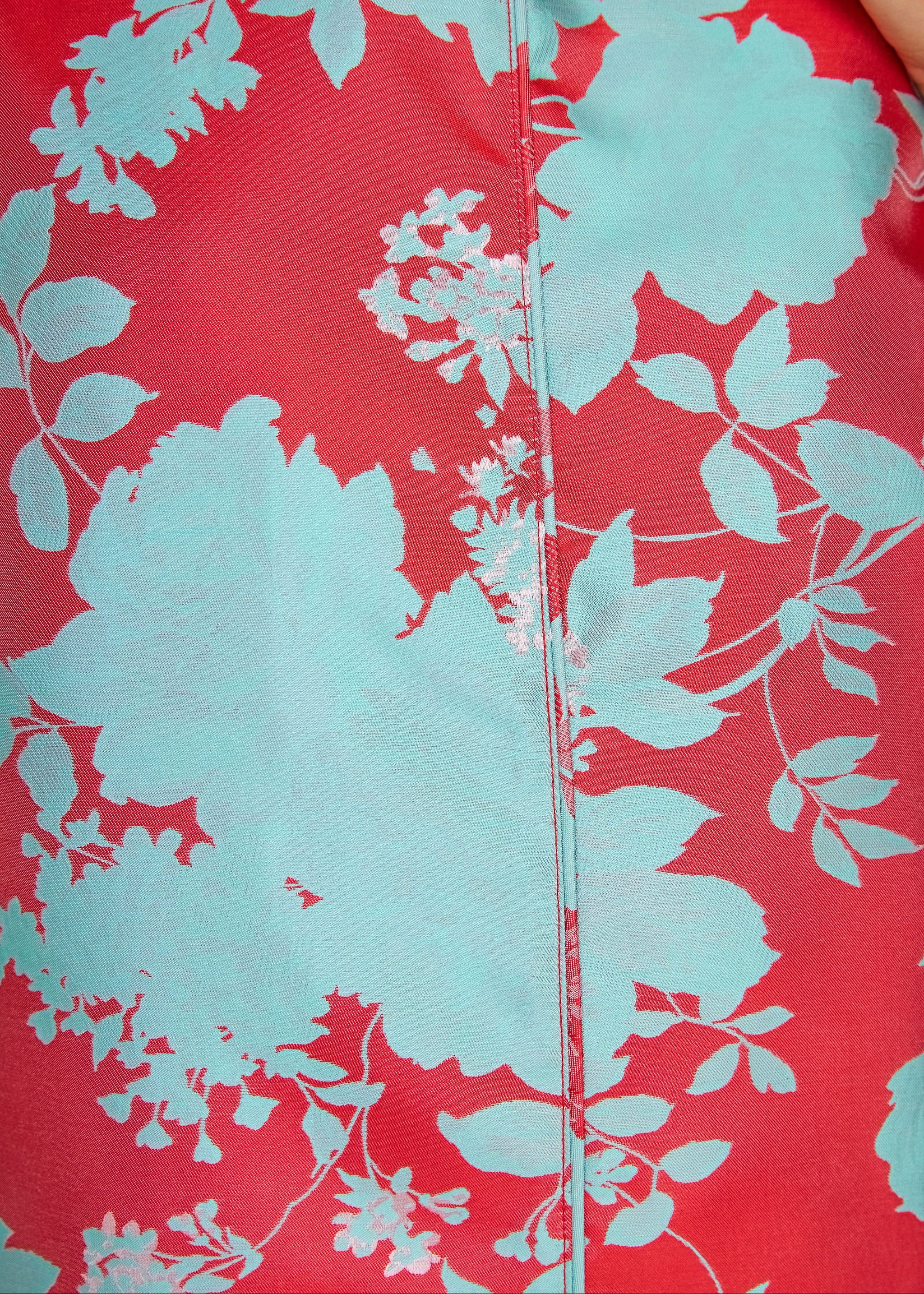 Sadie Maxi Dress Red Briar Bloom Jacquard