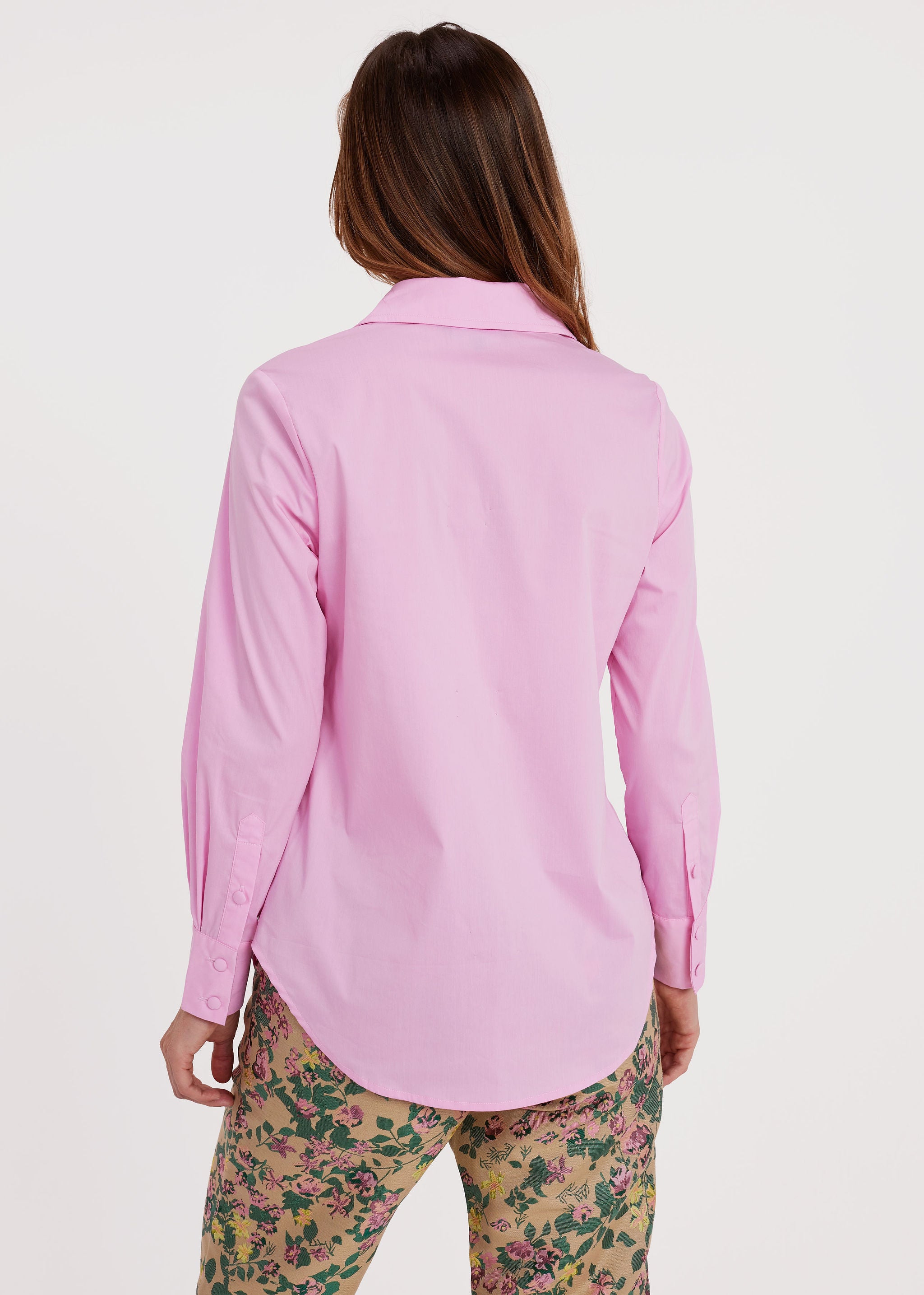 Margaret Blouse Pink Poplin