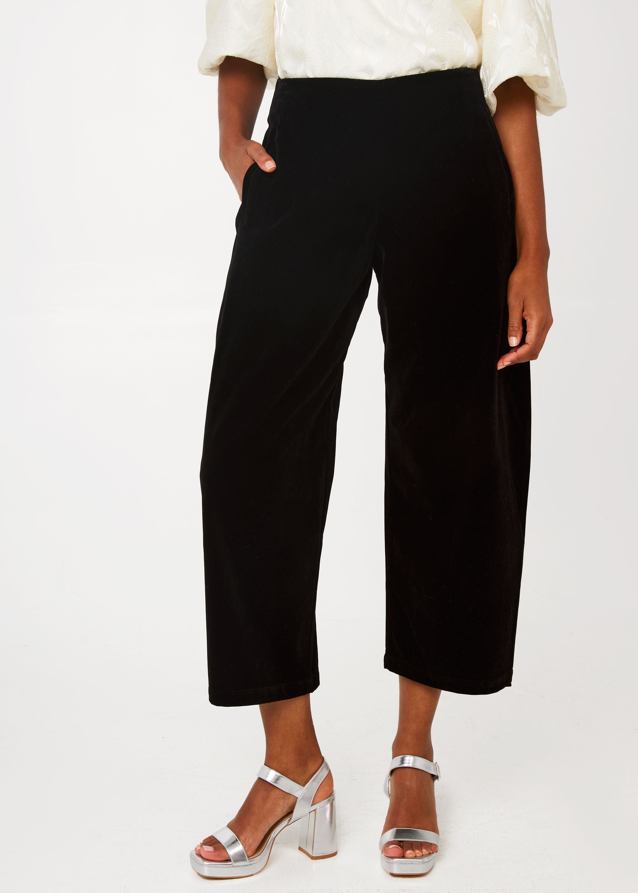Taylor Pant Black Velvet