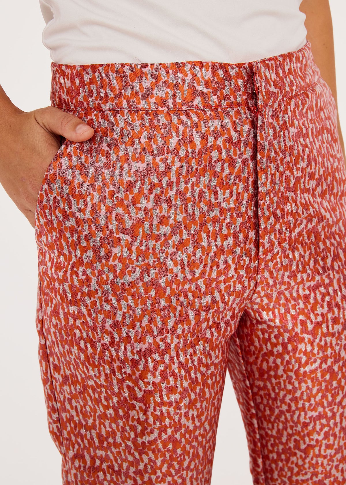 Corrie Pant Sunset Shimmer Jacquard