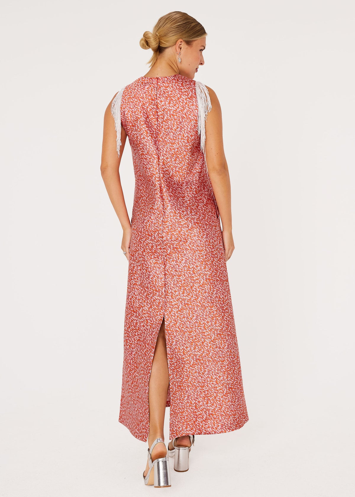 Hannah Dress Sunset Shimmer Jacquard