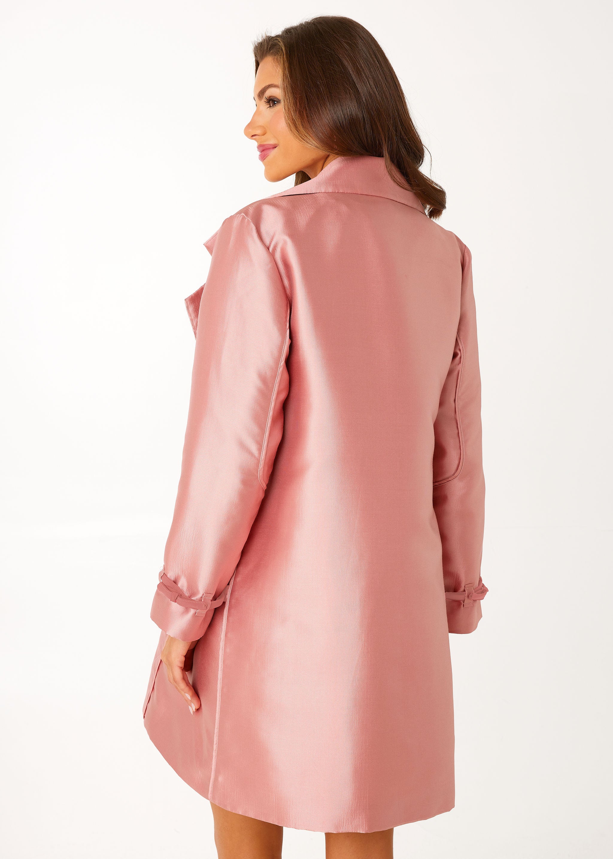 Marisol Coat Blush Mikado