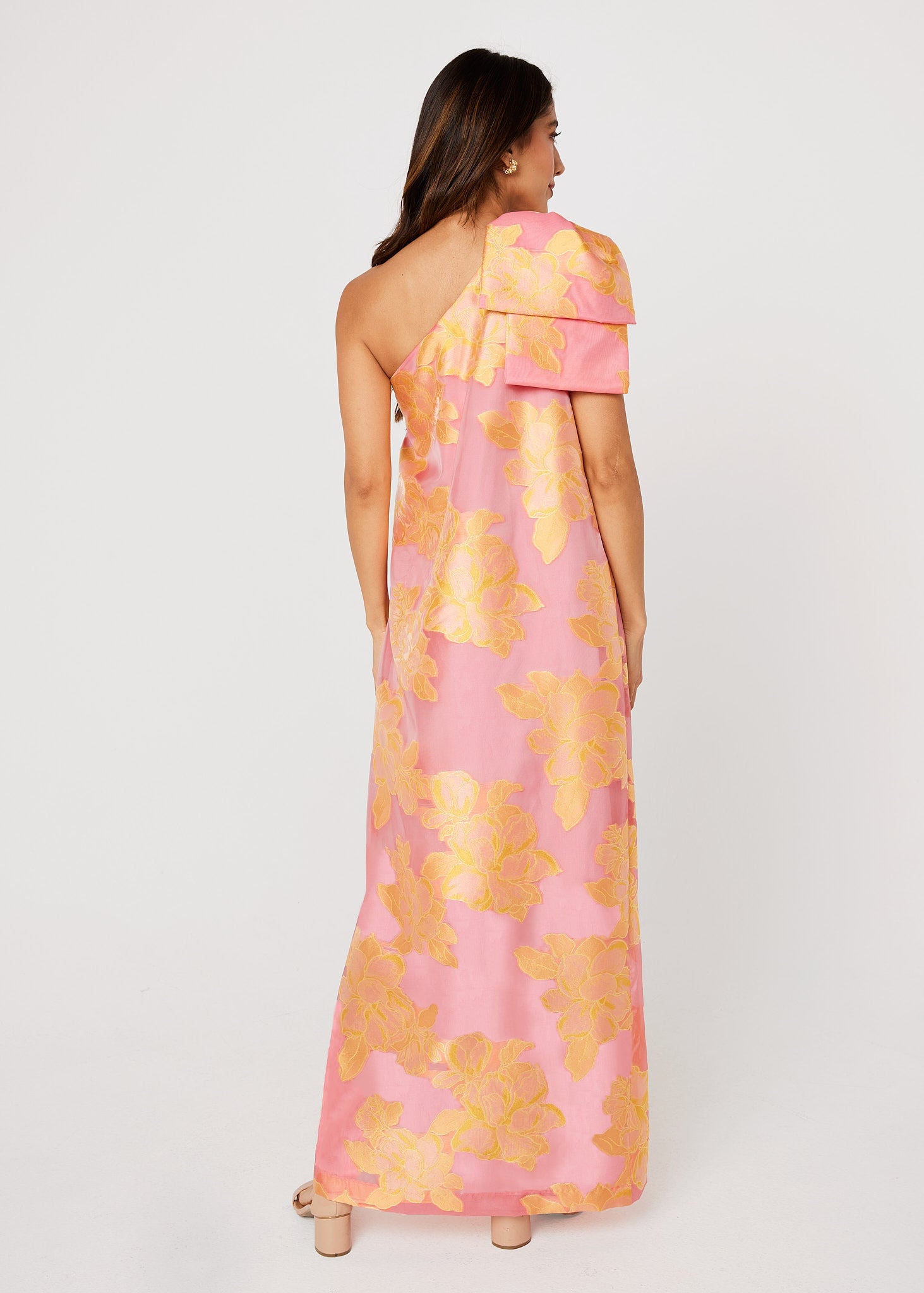 Cassie Gown Sorbet Peony Organza