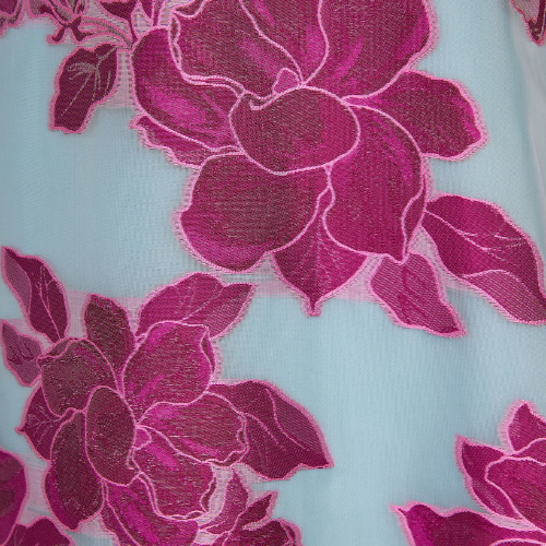 Rory Gown Berry Peony Organza