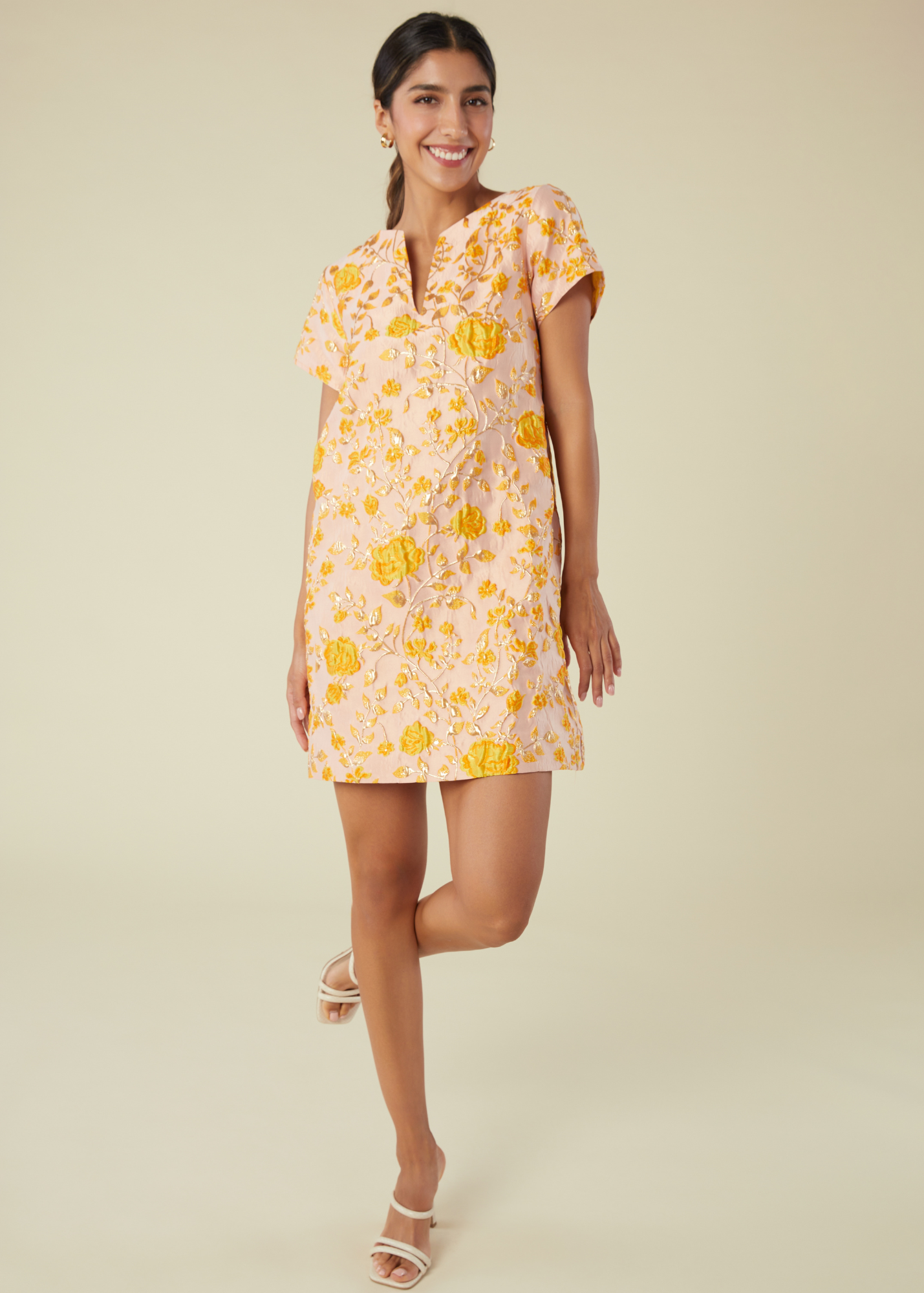 Lulu Dress Harvest Jacquard Lulu Dress Harvest Jacquard