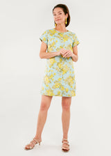 Short Sleeve Ellen Dress Rose Garden Jacquard
