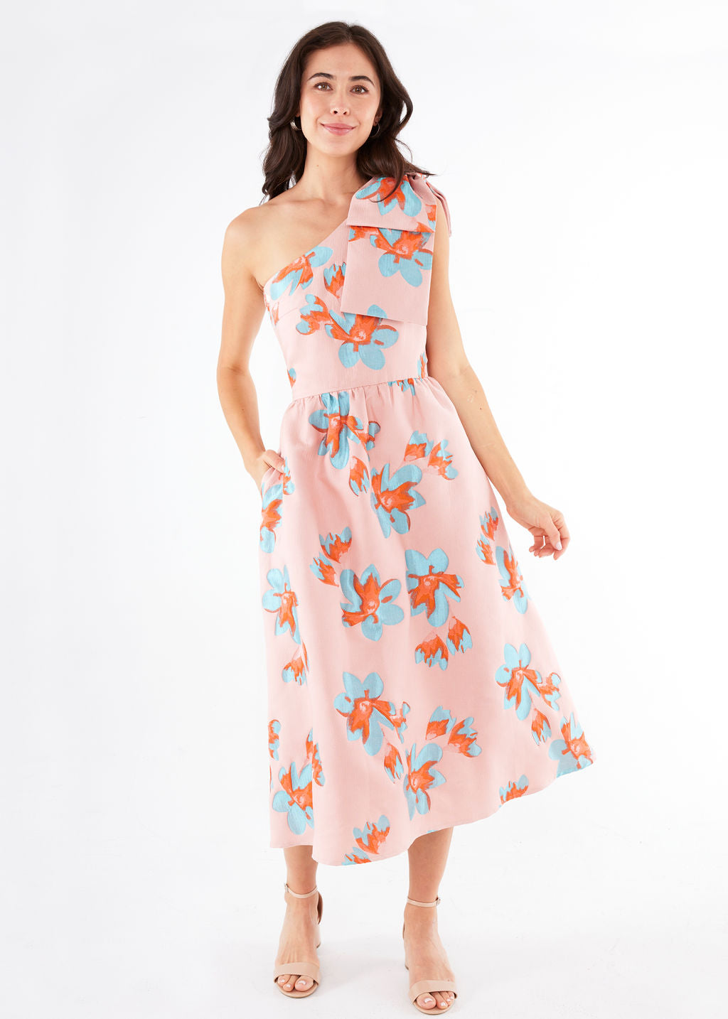abbey glass pink dress She's back and better than ever! Our Pink Bubble Caroline Gown has officially been restocked, and we're loving how stunning she looks on YOU Grab yours while you can!