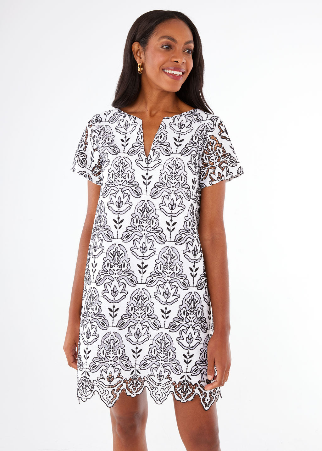 The Lulu Dress in White