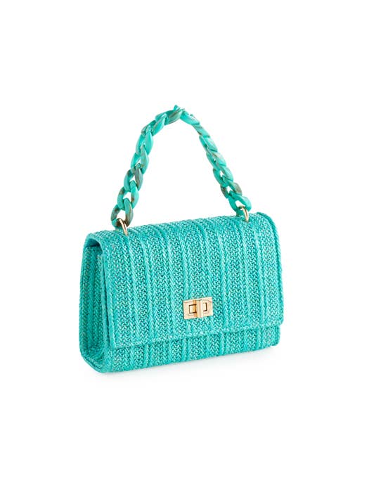 MARISOL MINI BAG: TURQUOISE