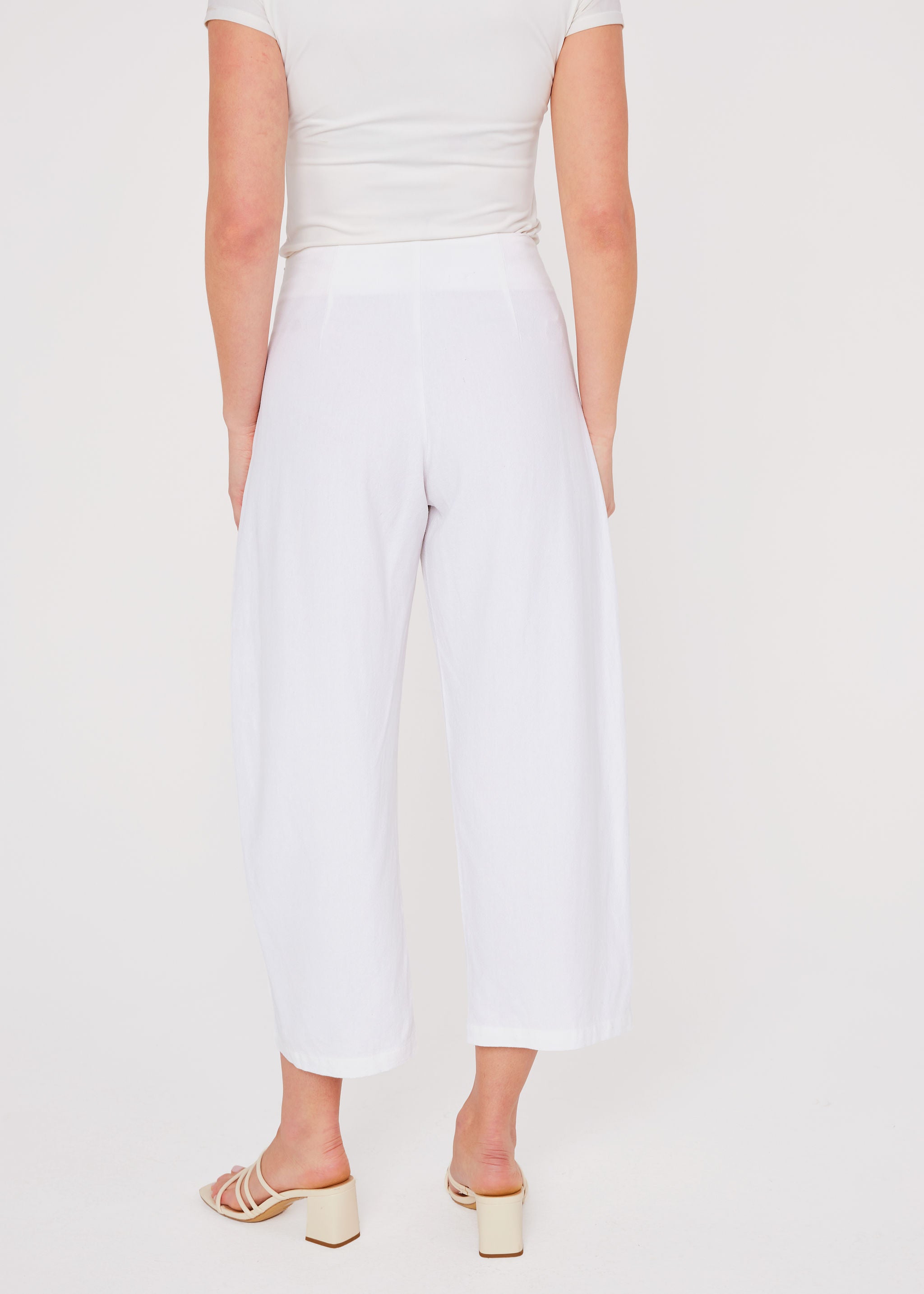 Taylor Pant White Linen