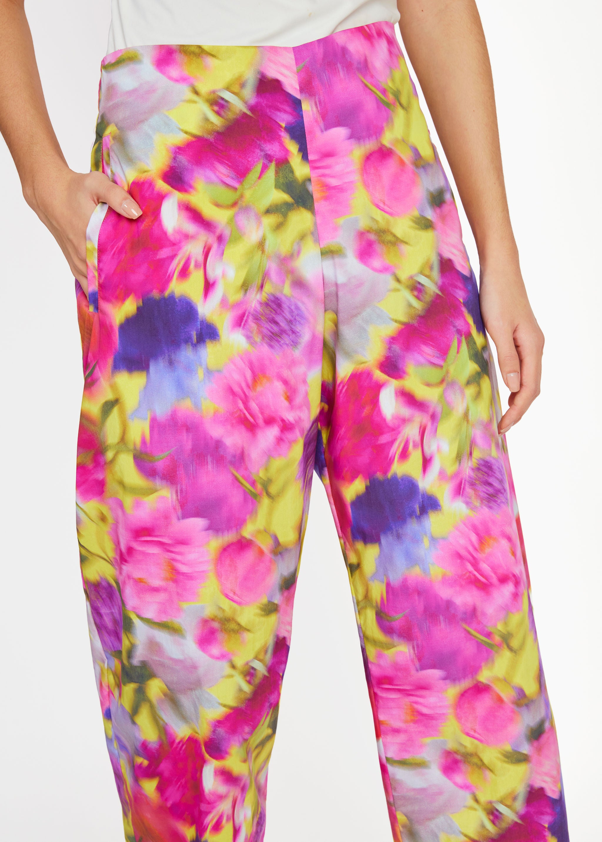 Taylor Pant Art Bloom Poplin