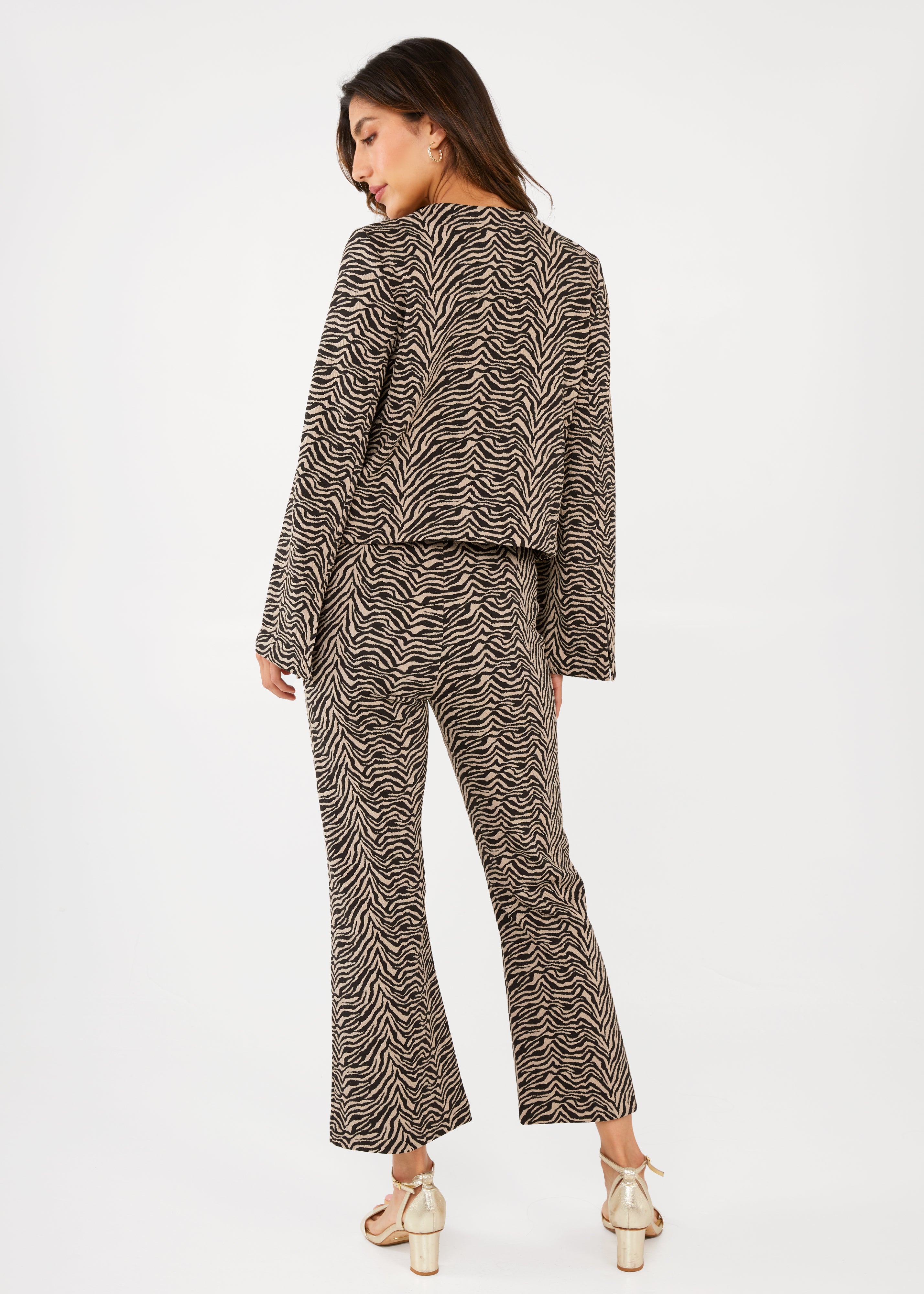 Blake Pant Zebra Jacquard