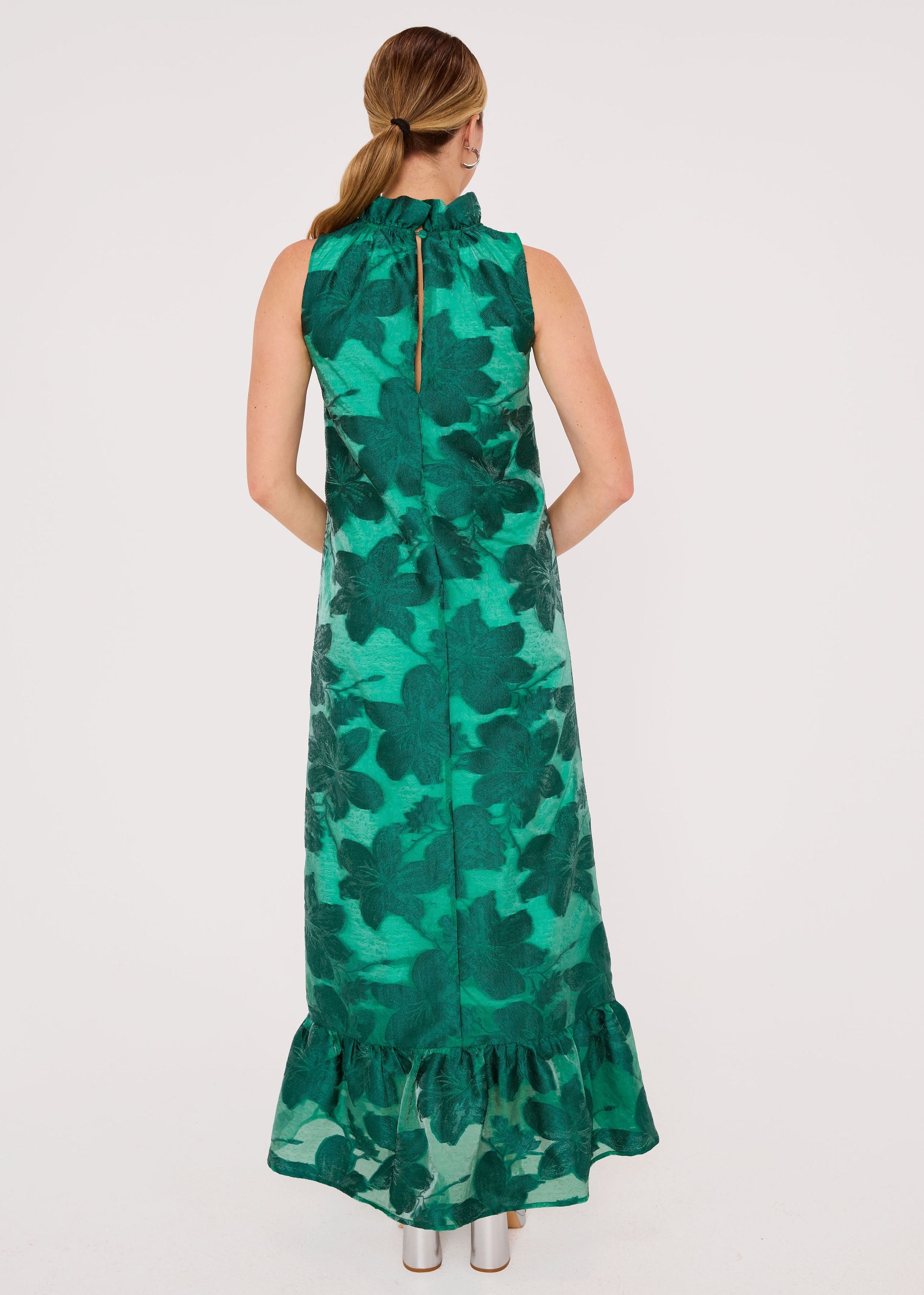 Camille Gown Emerald Azalea Organza