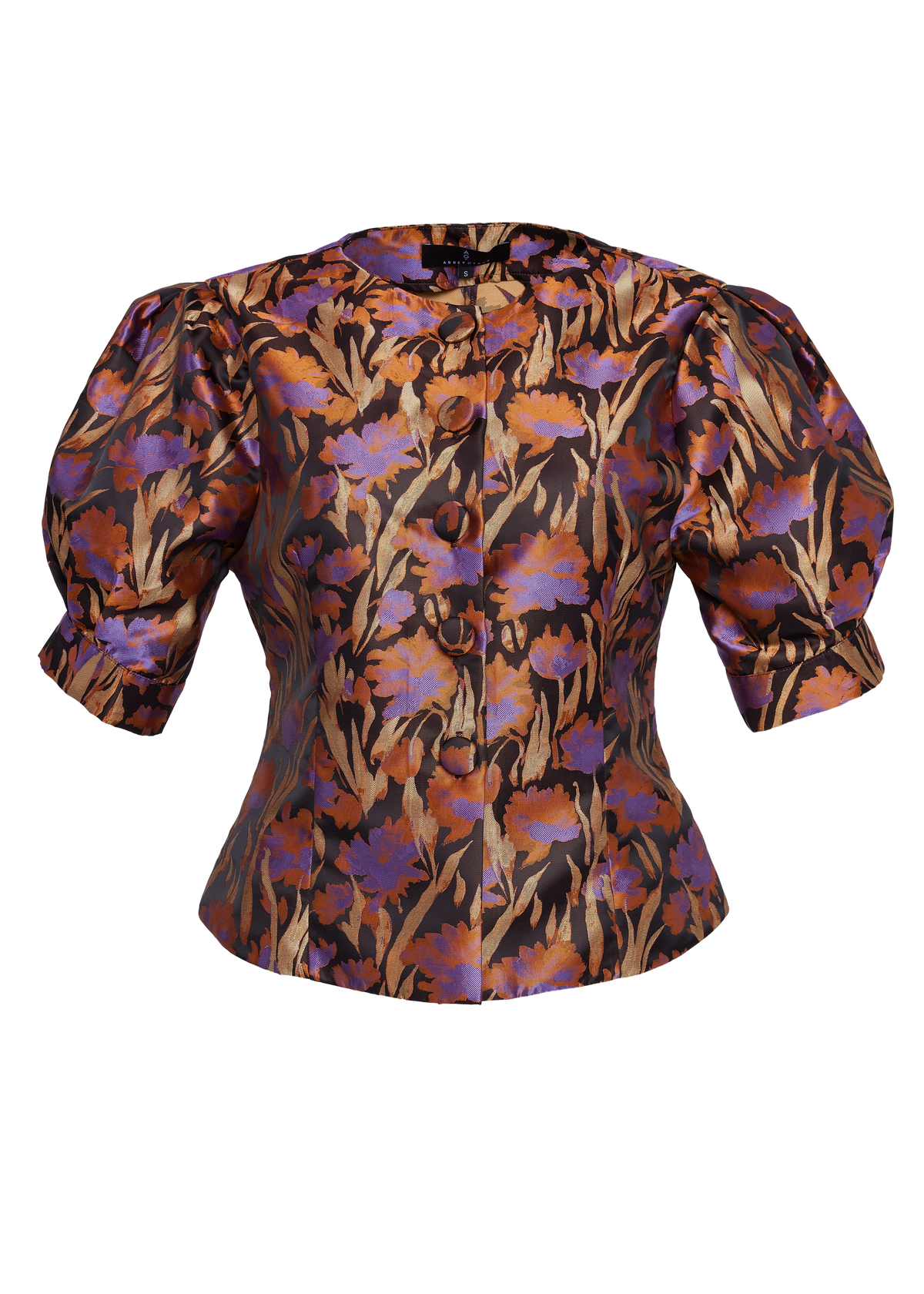 Cleo Top Safari Silhouette Jacquard