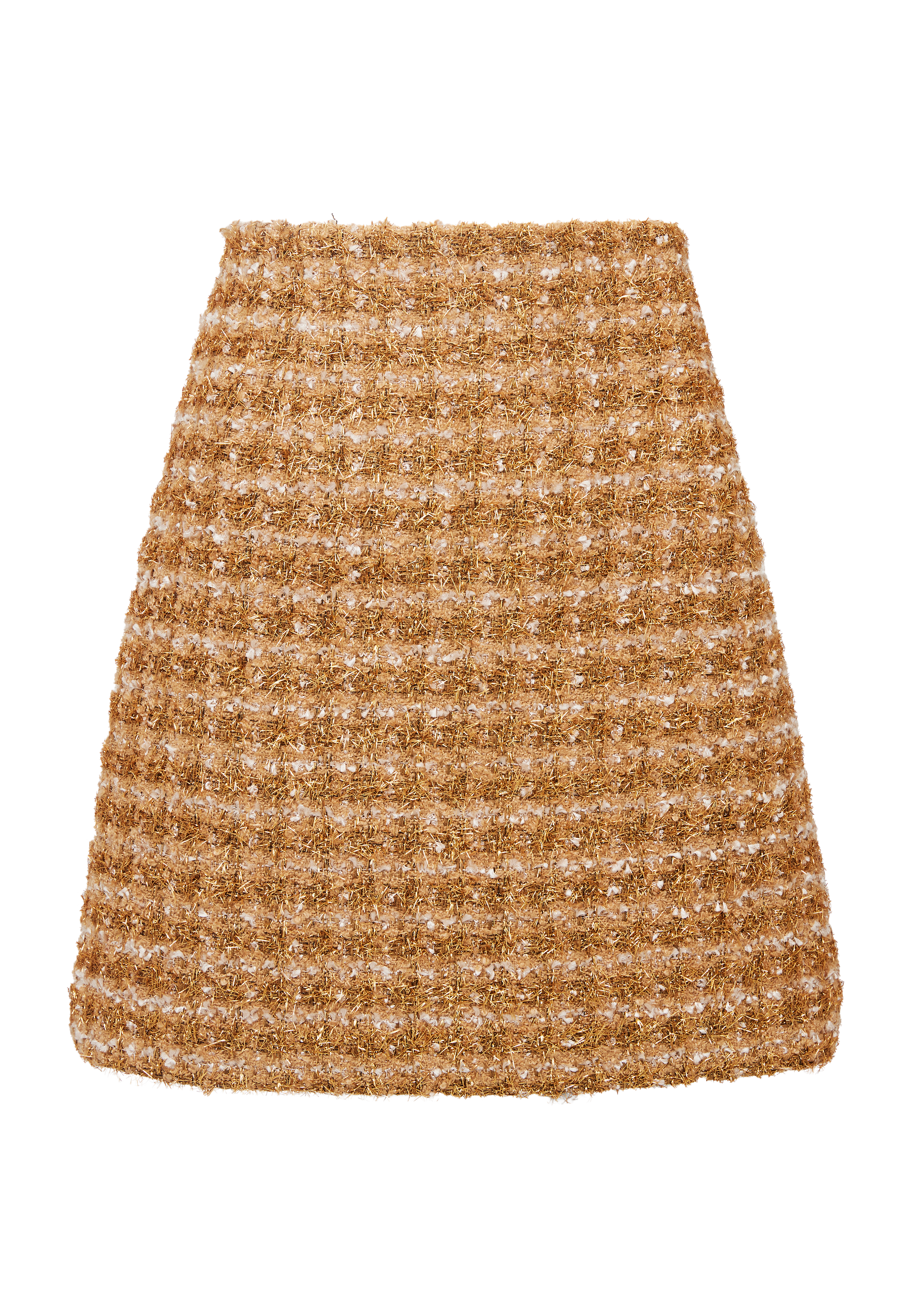 Jessica Skirt Gold Tinsel Tweed