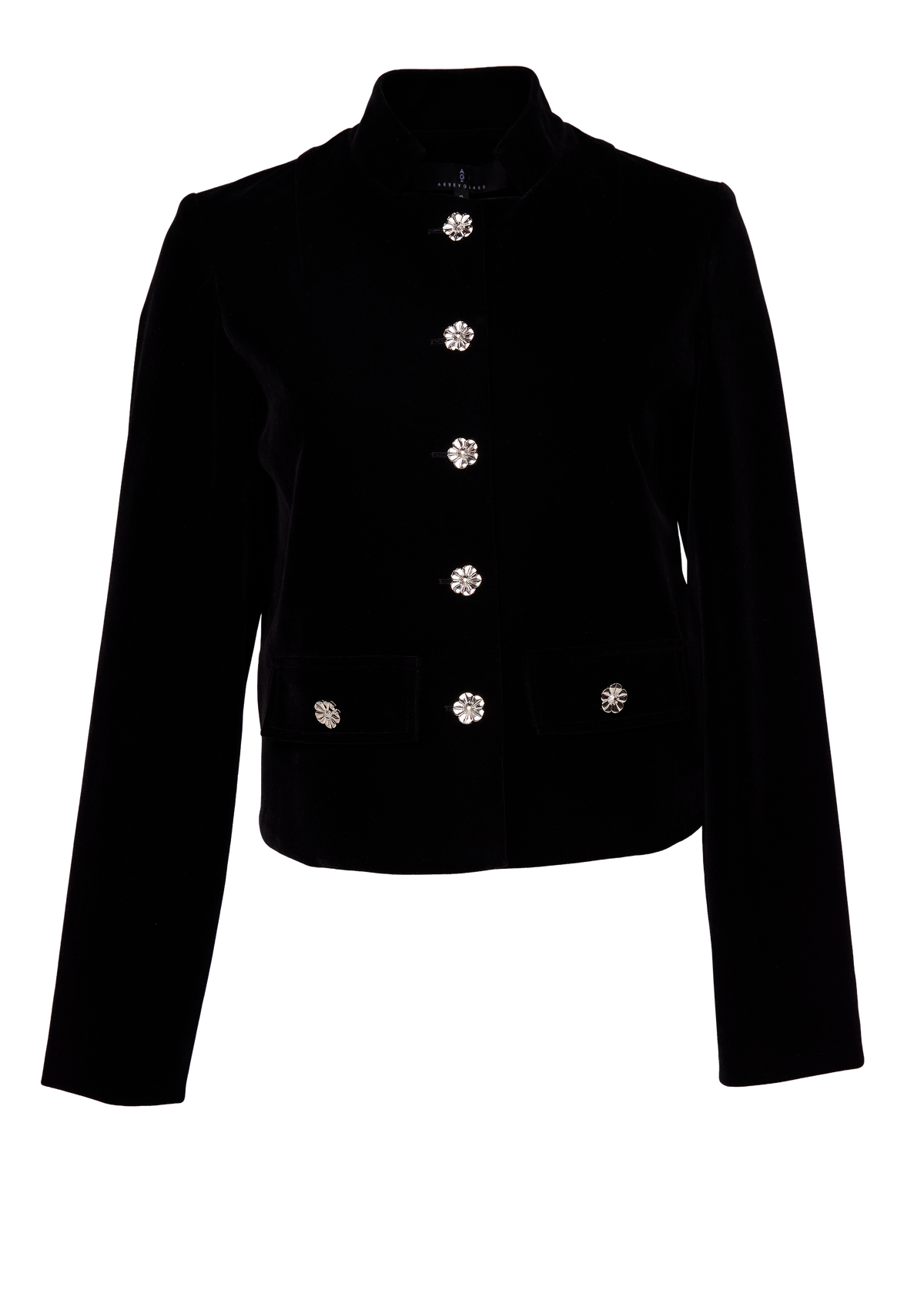 Onassis Jacket Black Velvet