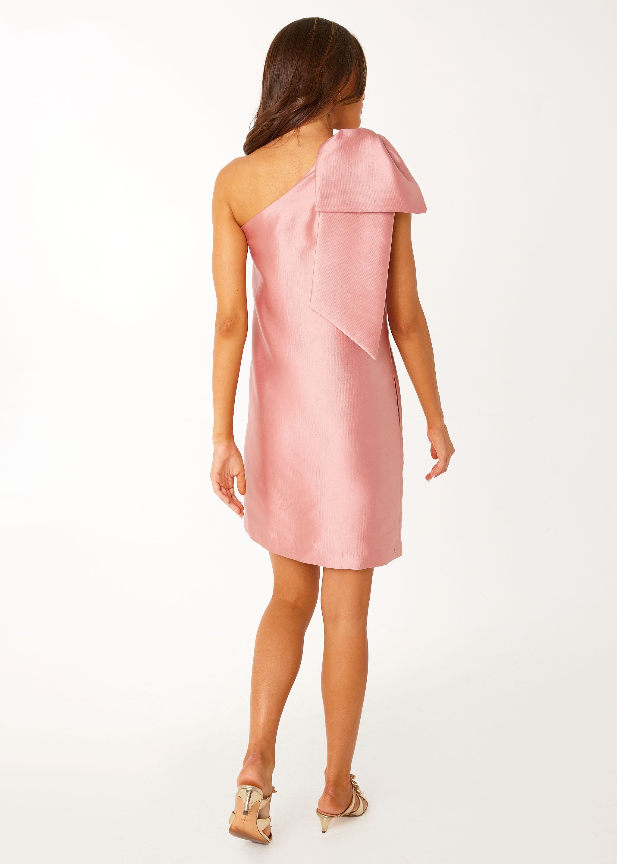 Cassie Dress Blush Mikado