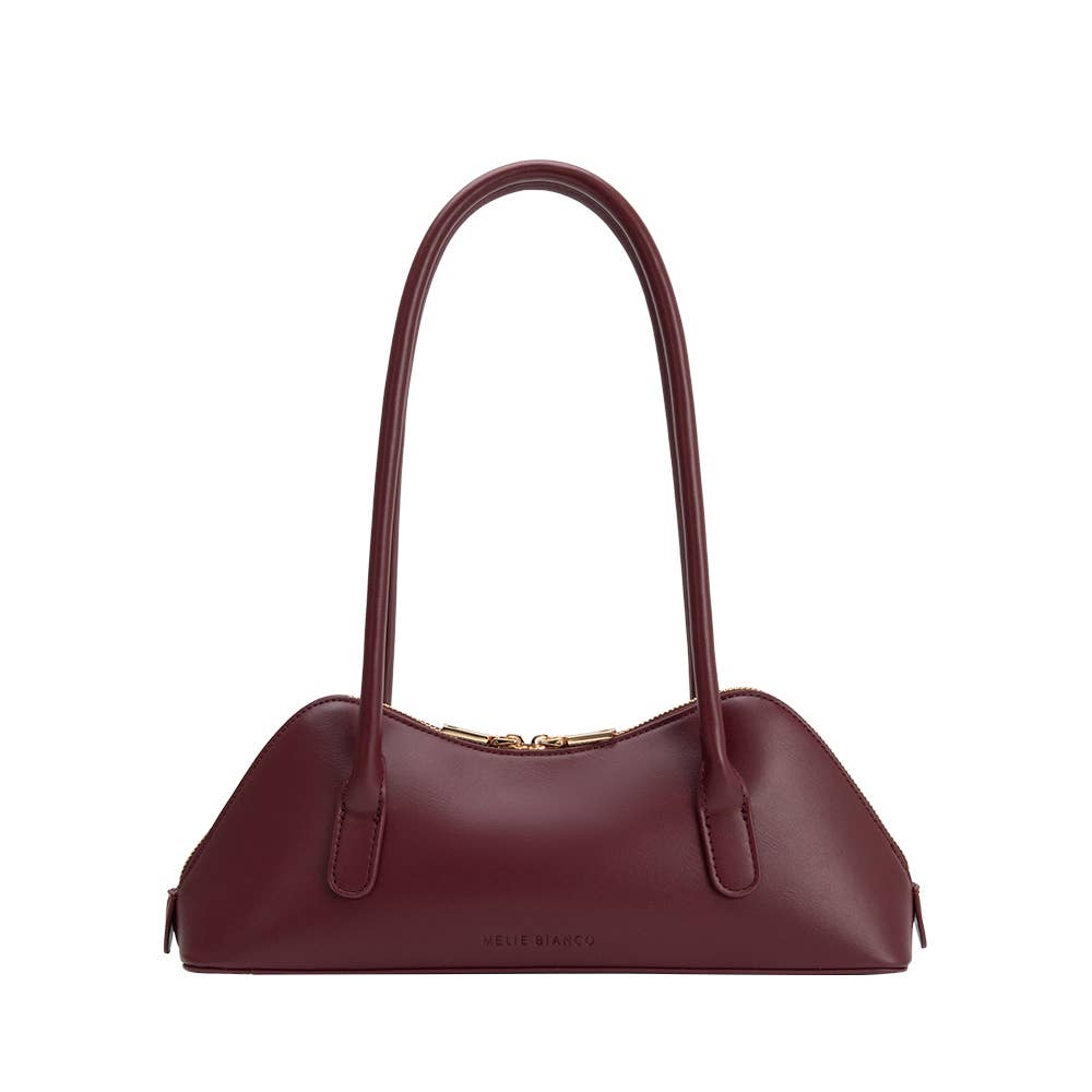 Dakota Burgundy Recycled Vegan Shoulder Bag