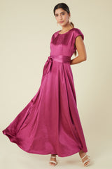 Olivia Gown Mulberry Pink