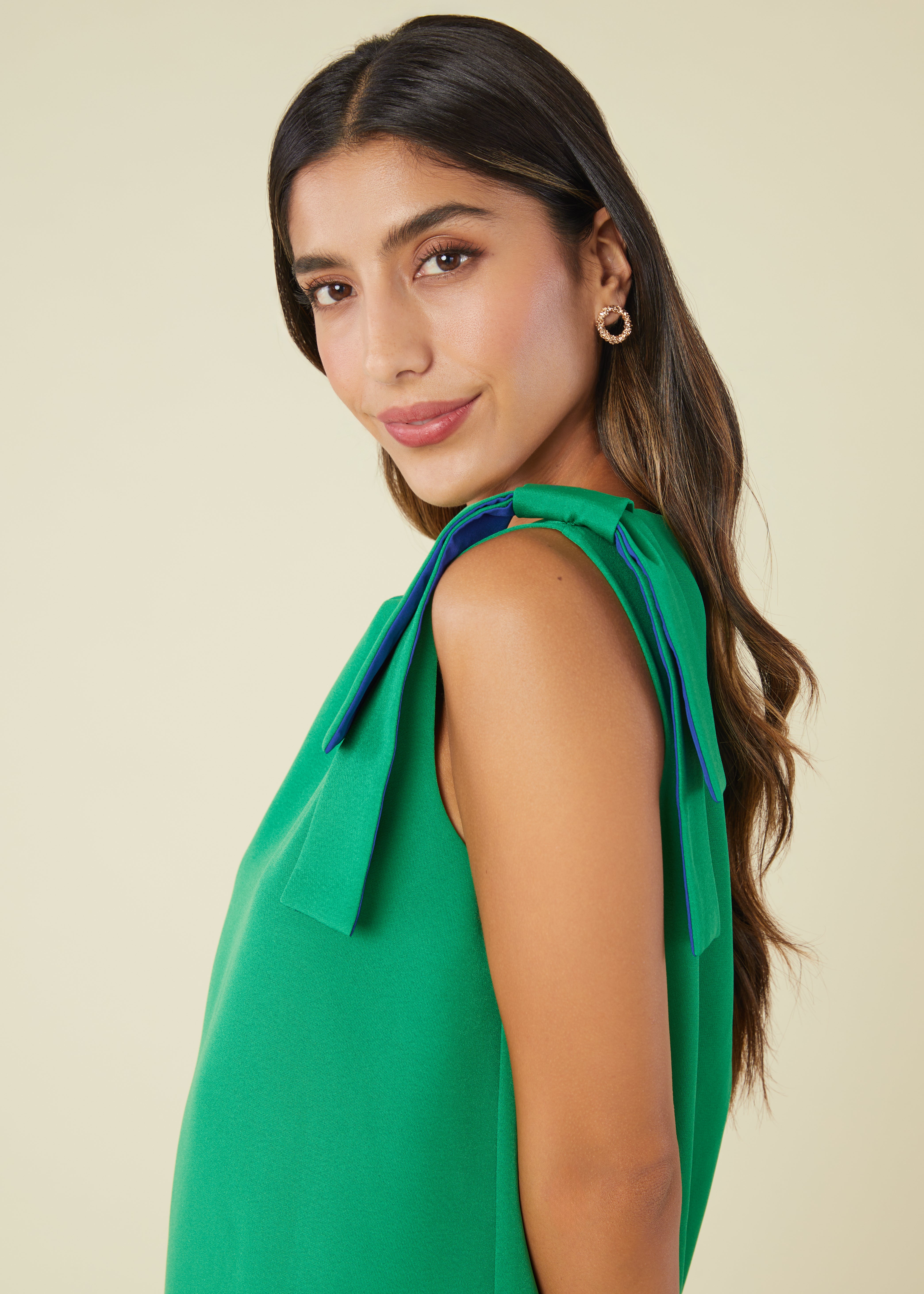 Michelle Shift Dress Kelly Green
