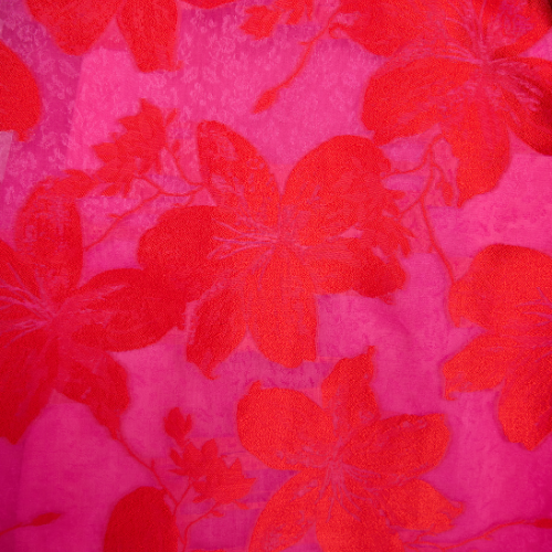 Catherine Dress Red Azalea Organza