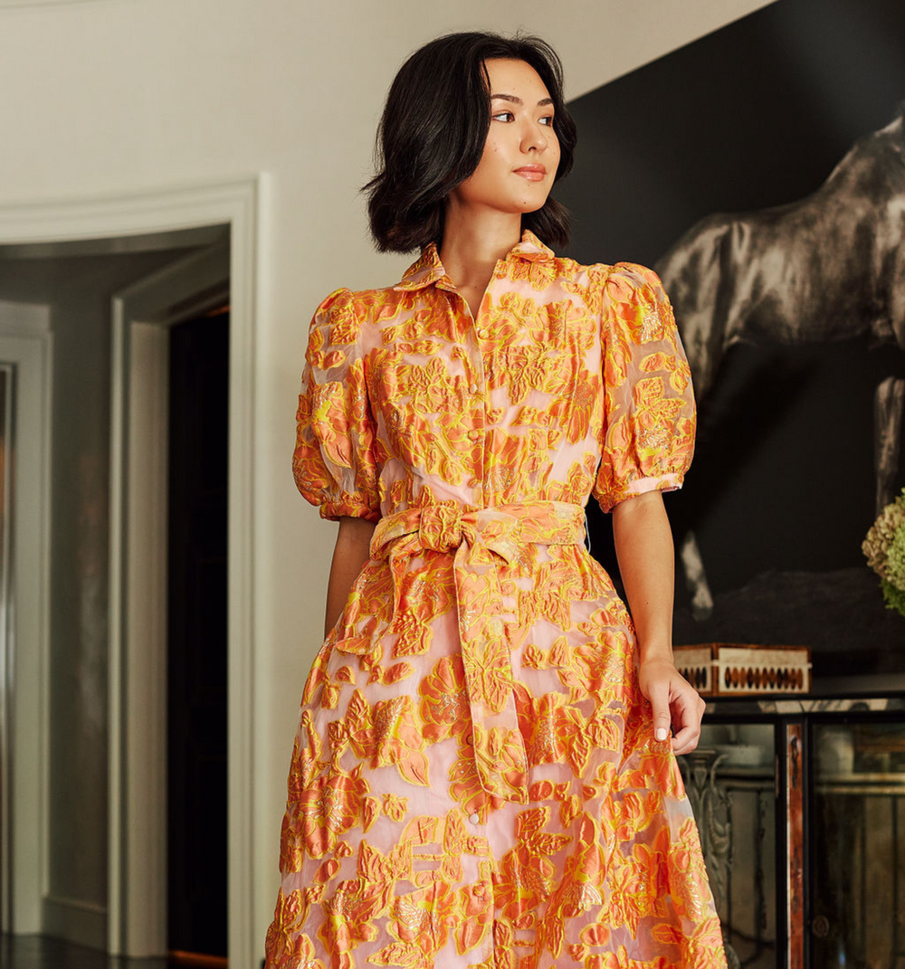 neon dresses for homecoming Vibrant Orange Asymmetrical Dress – Preppy Palette Boutique Elegant Satin Cocktail Dress NEW IN CLOTHING Color:Champagne As Picture