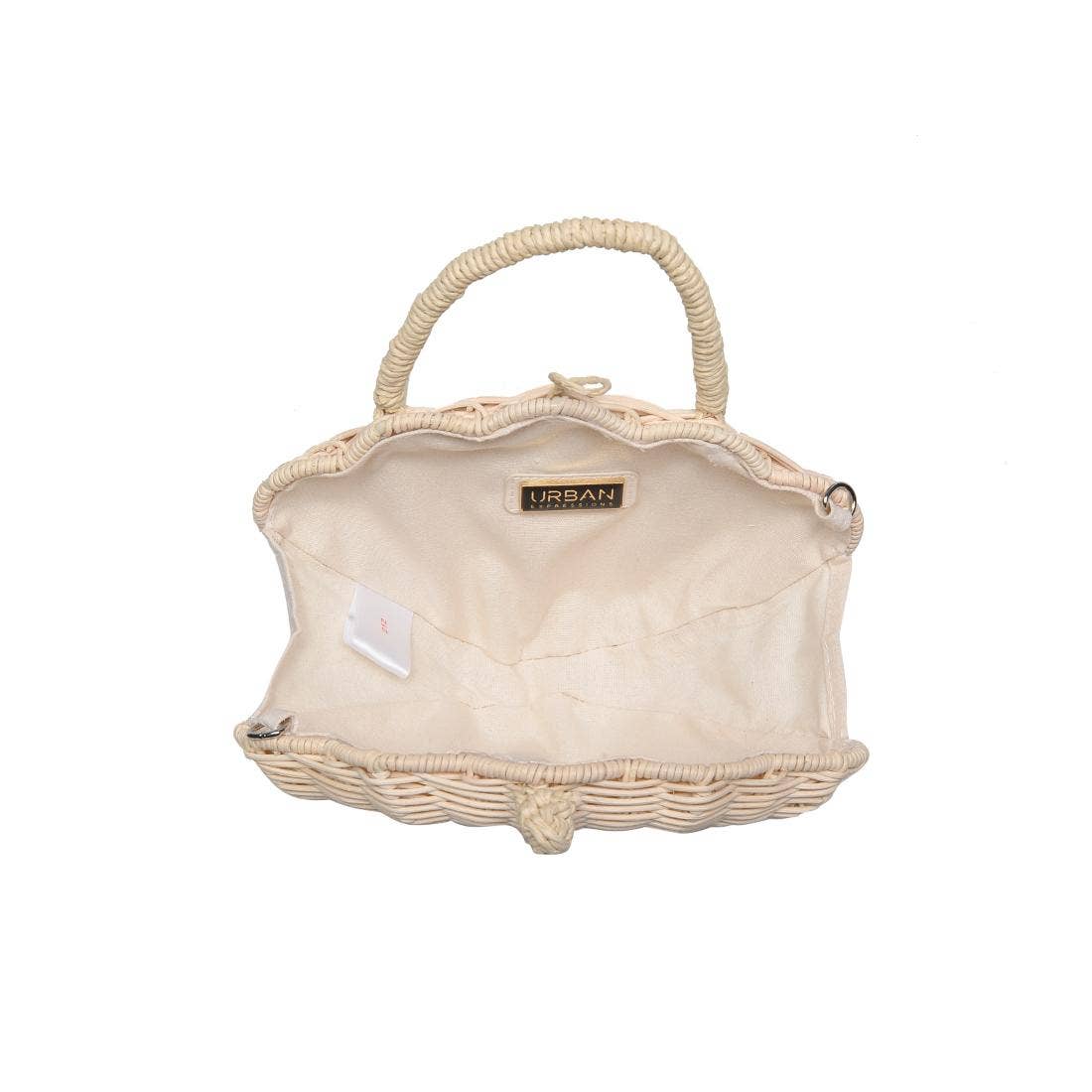 Erica Seashell Crossbody: Ivory