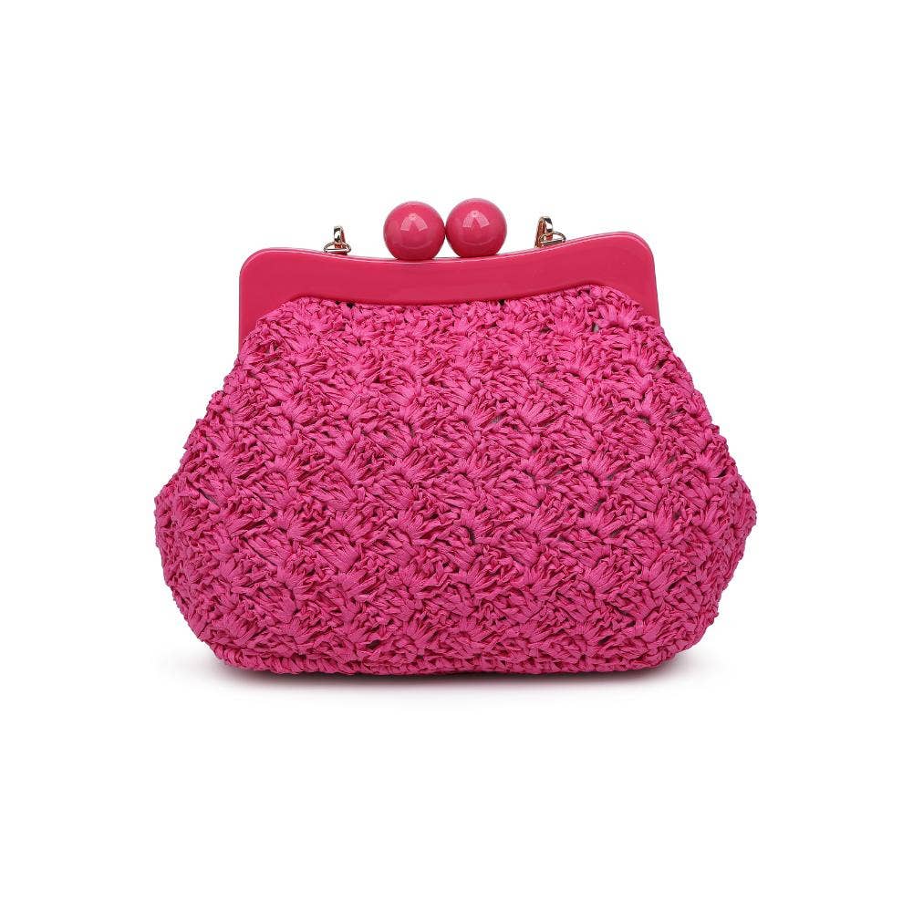 Naomi Crossbody: Hot Pink