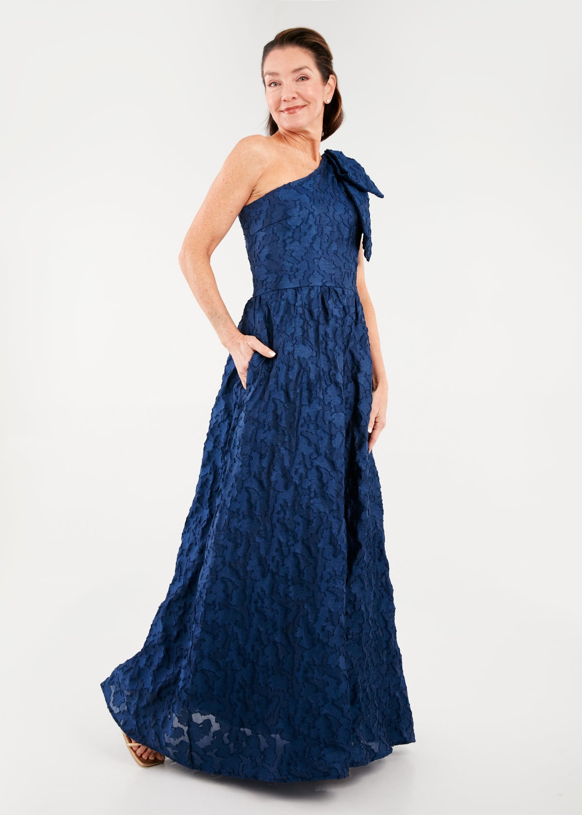 Opulence One Shoulder Gown