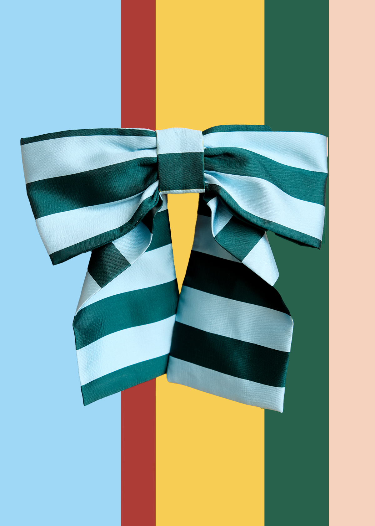 Striped Mikado Bow