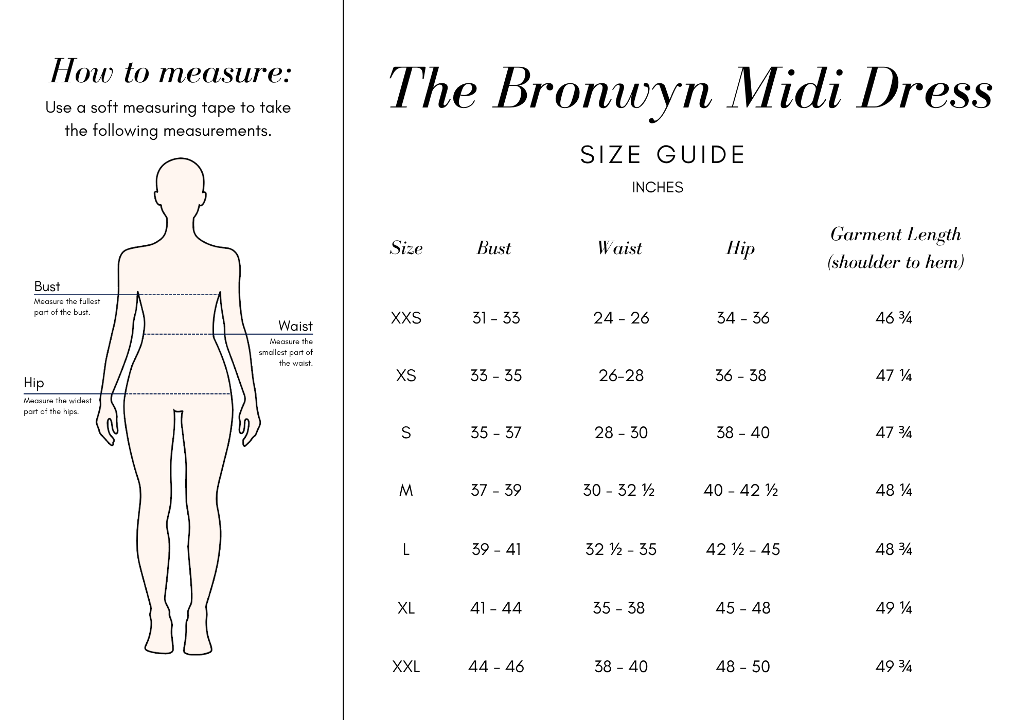 Size Guide