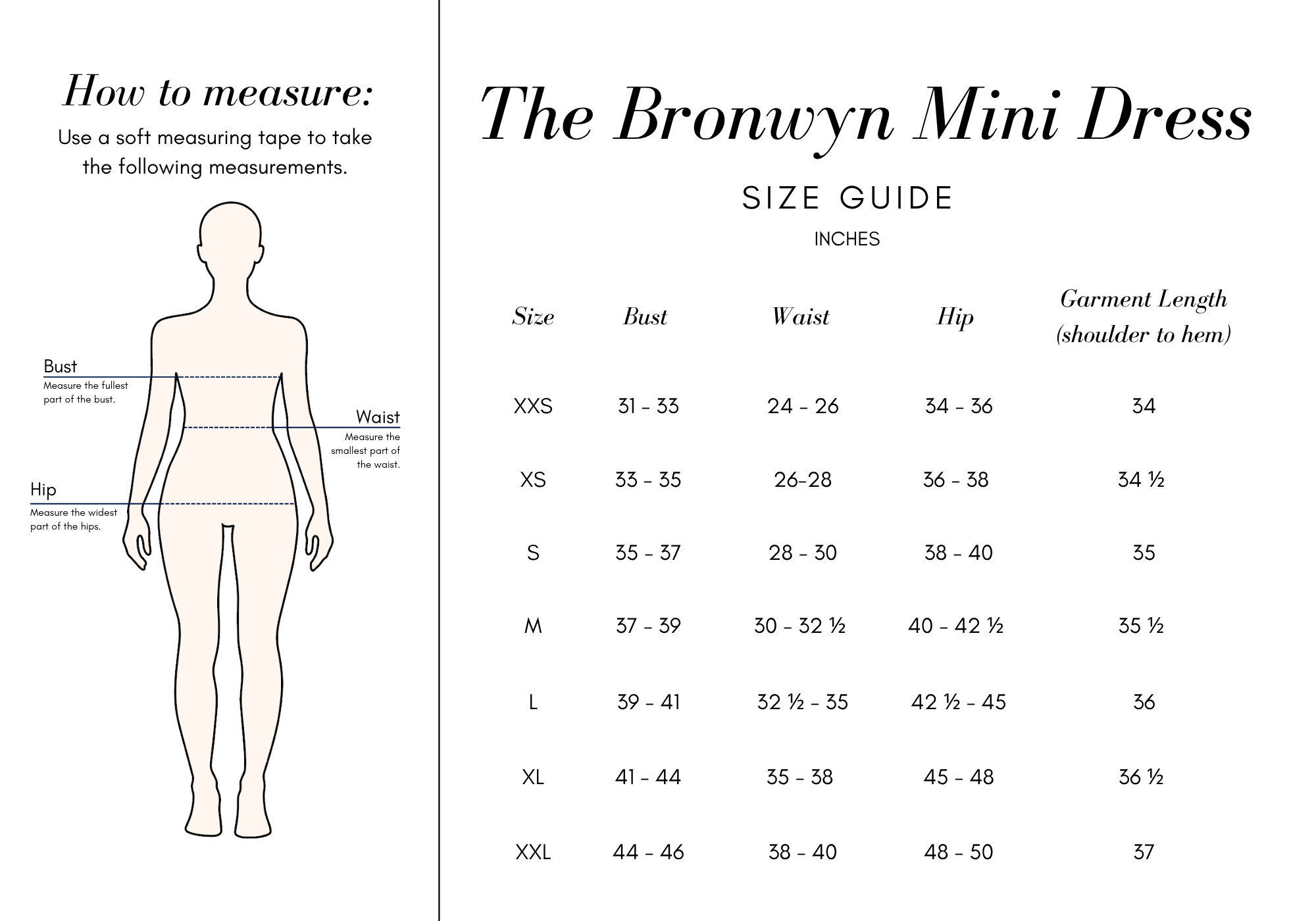 Size Guide