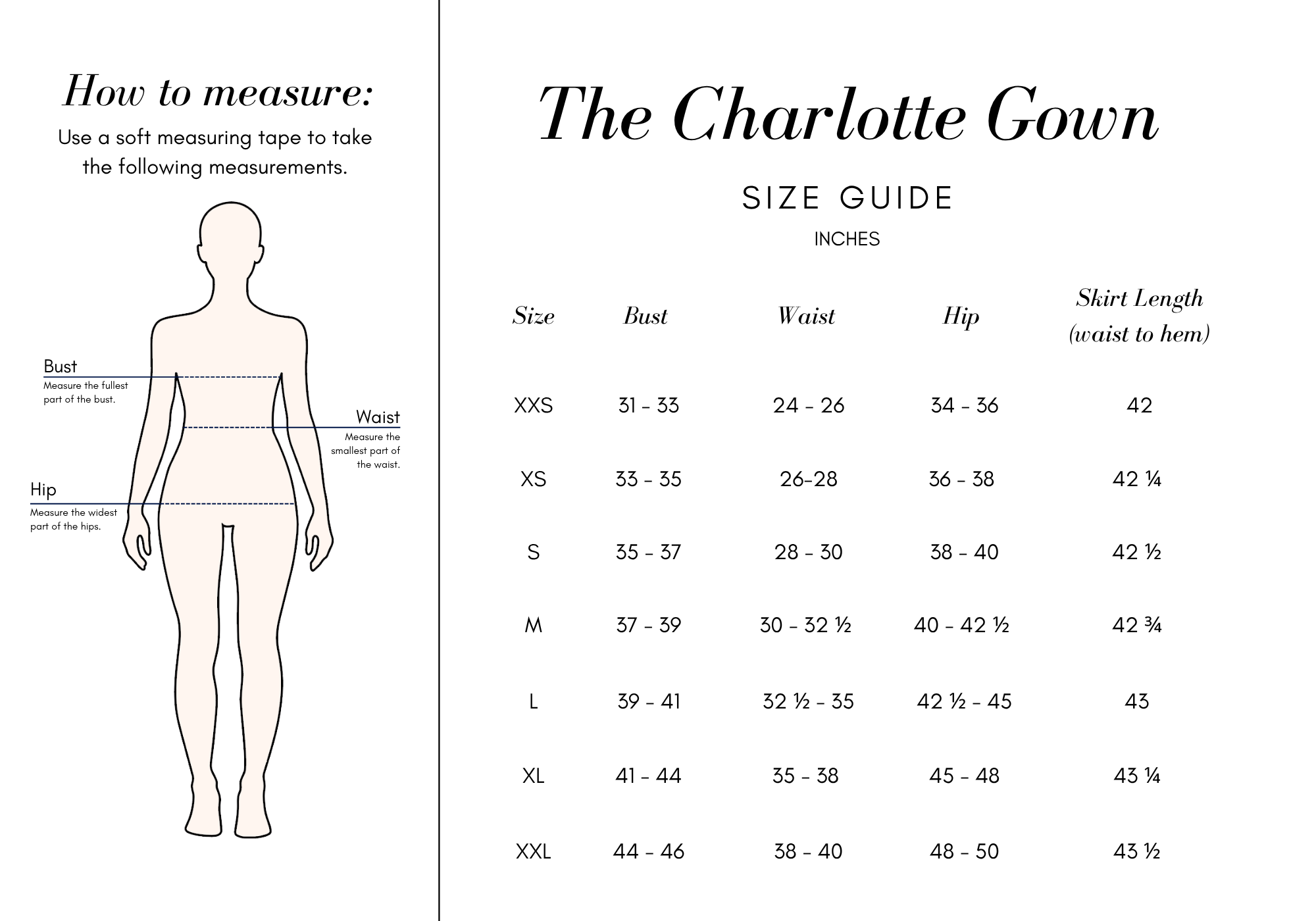 Size Guide