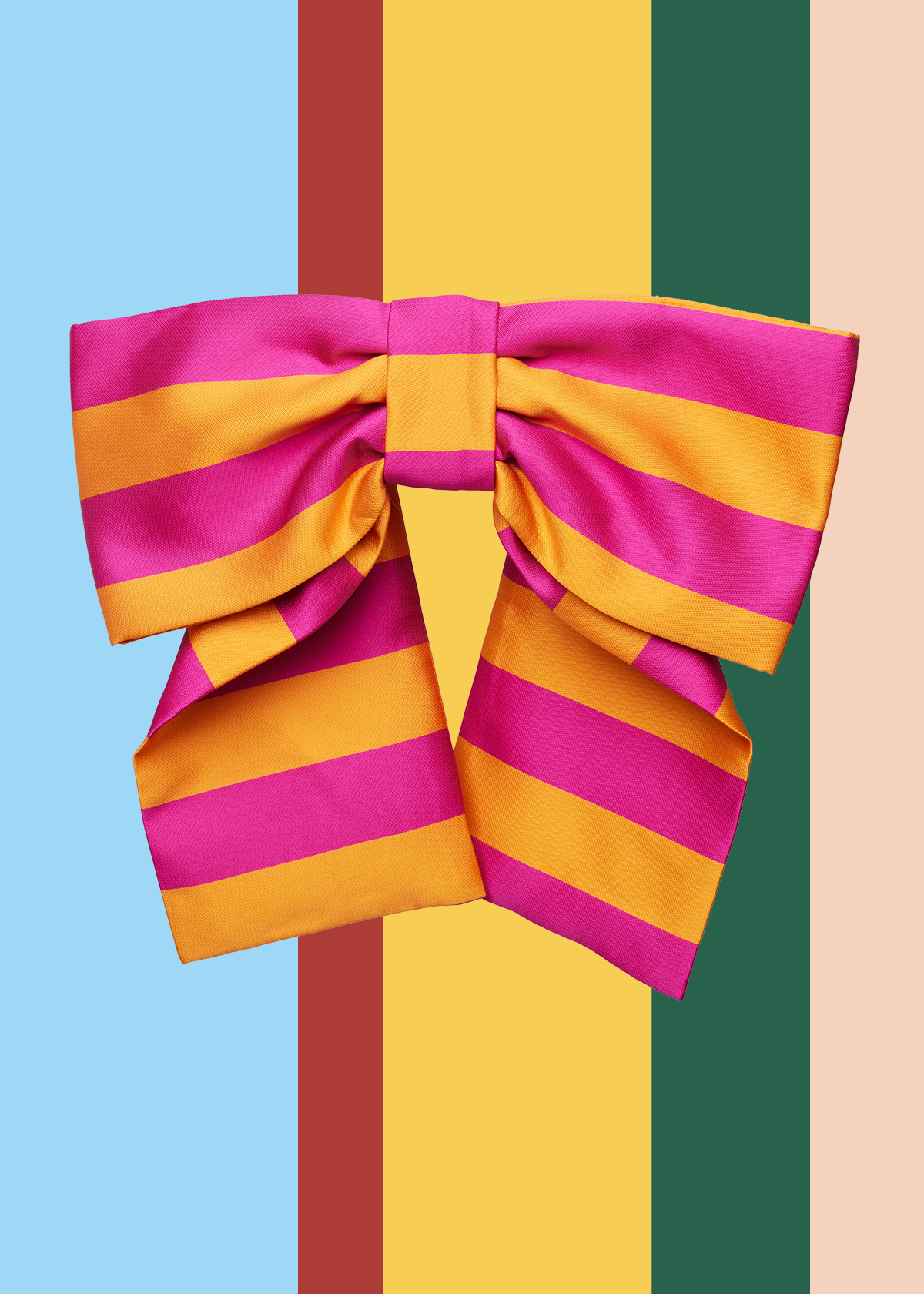 Striped Mikado Bow