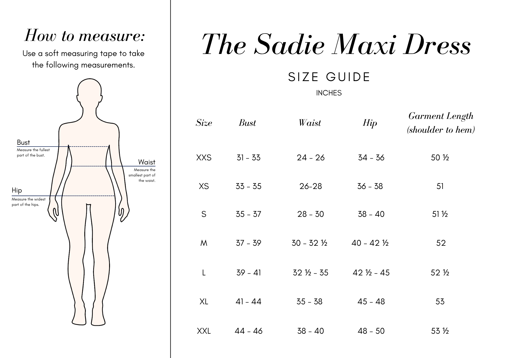 Size Guide