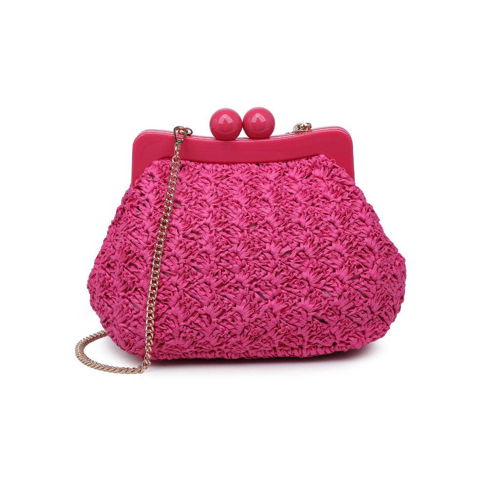 Naomi Crossbody: Hot Pink