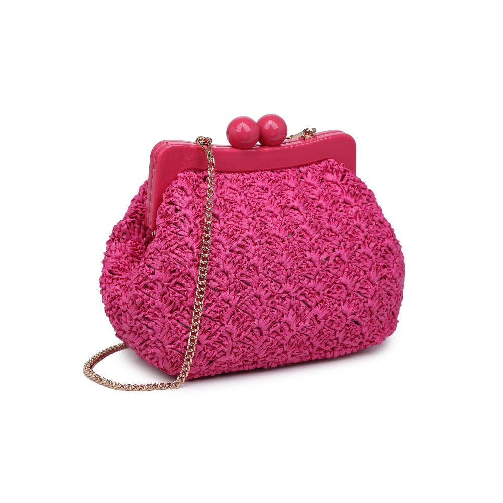 Naomi Crossbody: Hot Pink