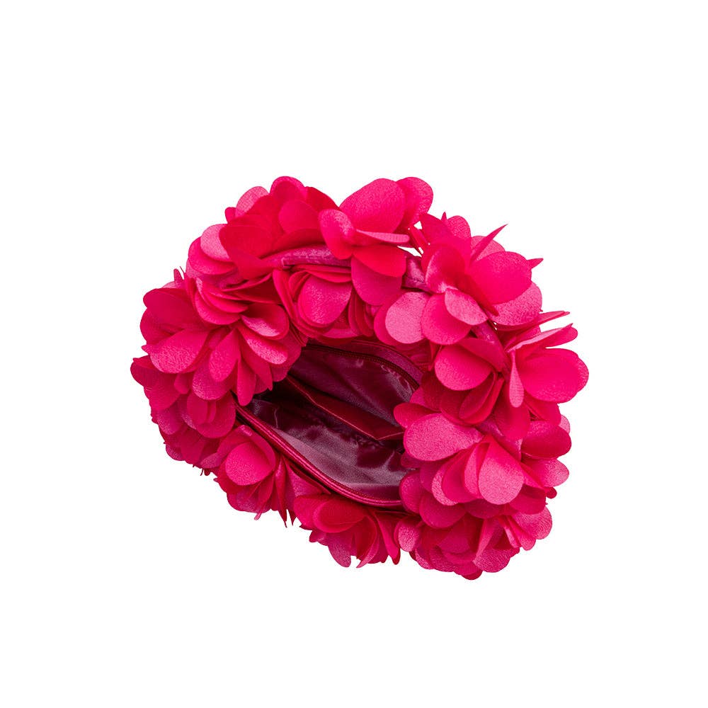 Bloom Fuchsia Vegan Top Handle Bag
