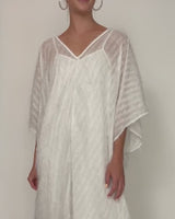 Rosemary Caftan Dress White