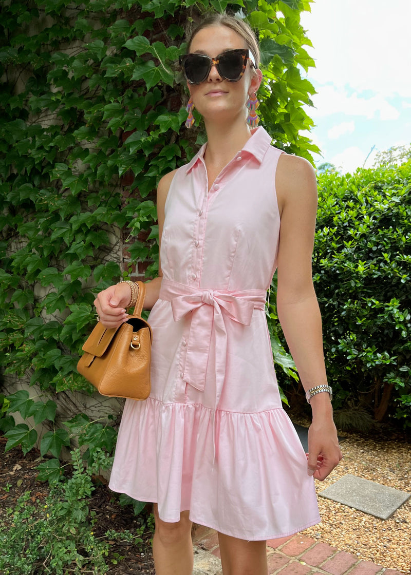Lara Mini Dress Petal Pink