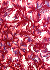 Bea Peplum Top Parlor Floral