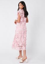 Vera Caftan Gown Blush Pink